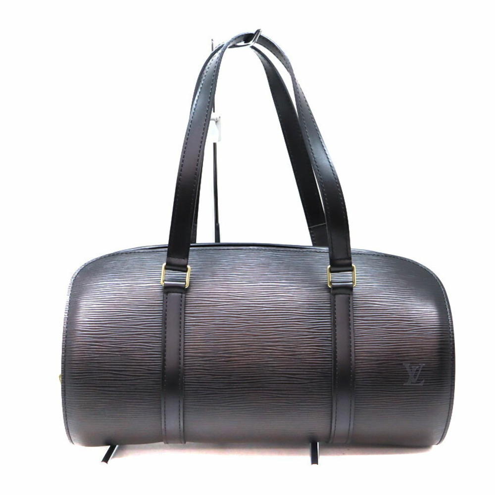 Louis Vuitton Soufflot Epi Leather Black